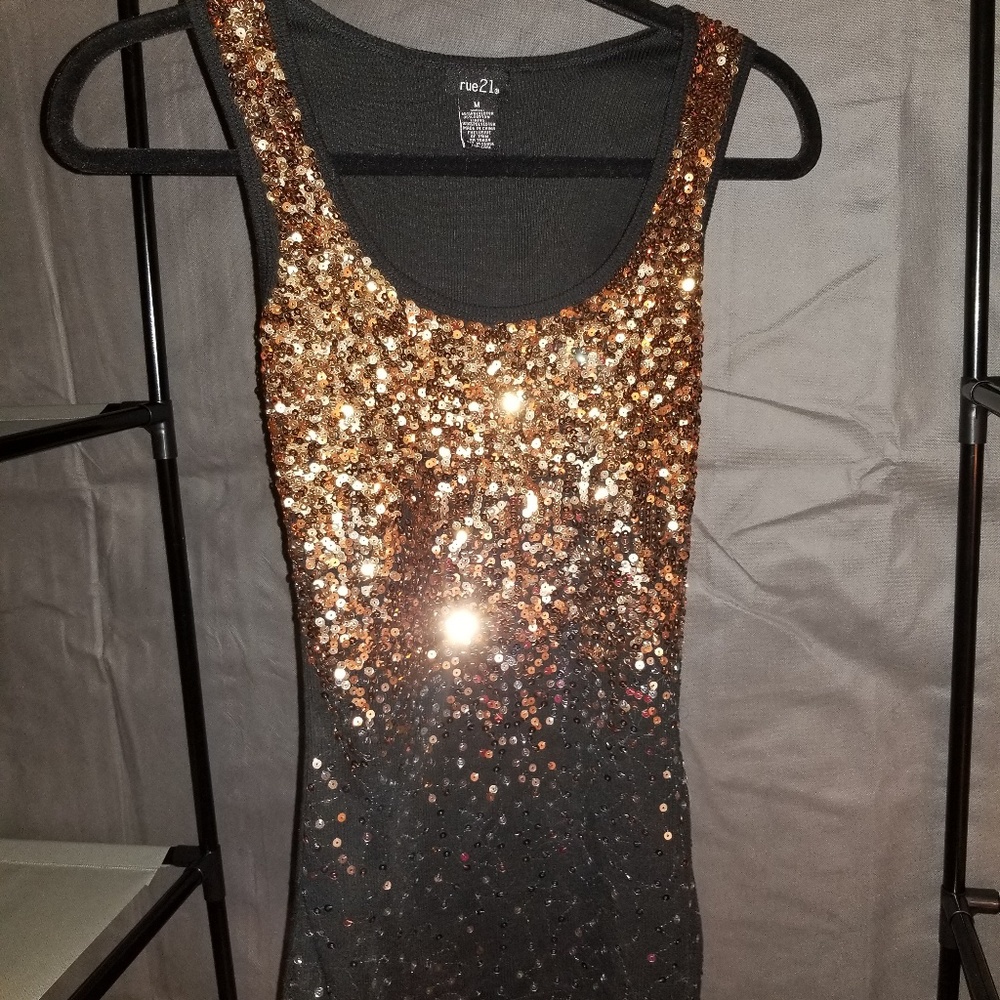 Sparkly top